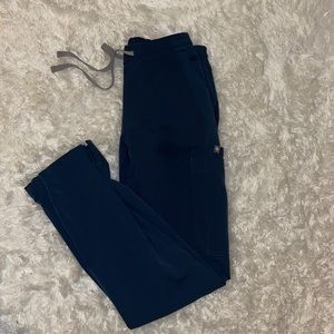 Figs dark harbor scrub pants xxs petite in yola